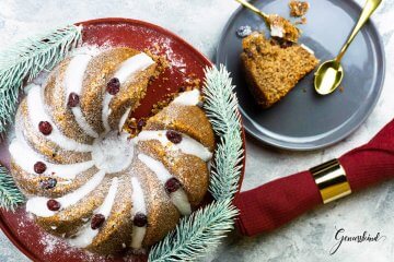 Weihnachtsgugelhupf