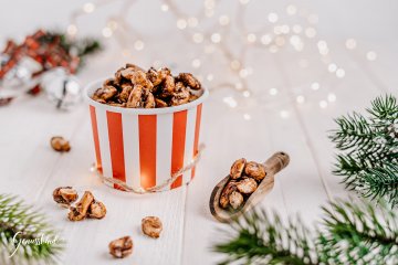 Gebrannte Mandeln wie vom Weihnachtsmarkt