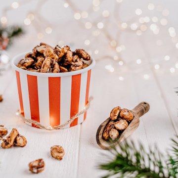 Gebrannte Mandeln wie vom Weihnachtsmarkt