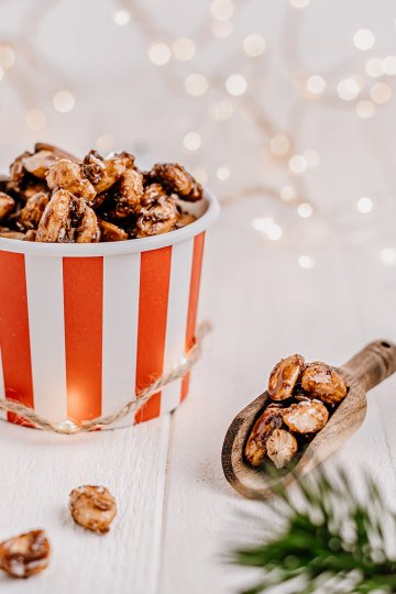 Gebrannte Mandeln wie vom Weihnachtsmarkt