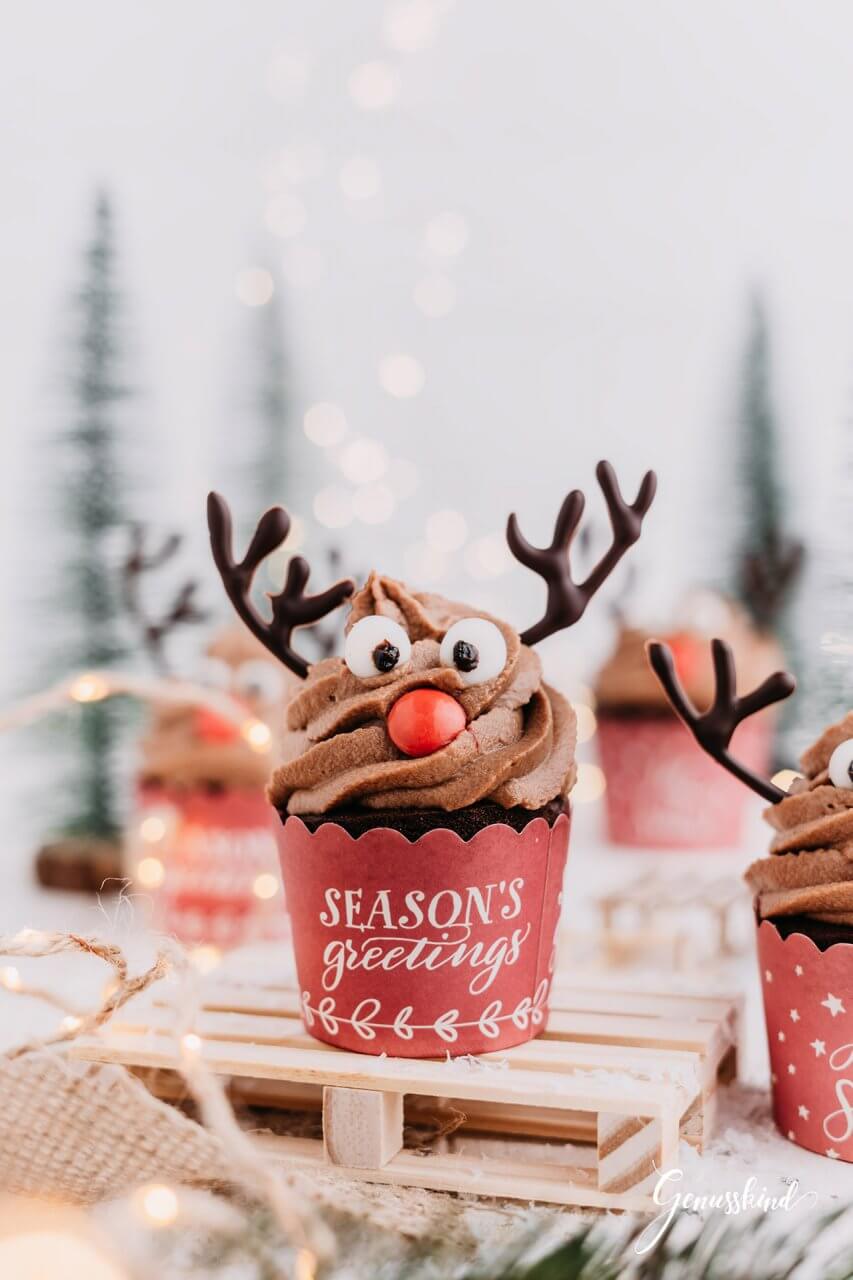 Rudolph Cupcakes