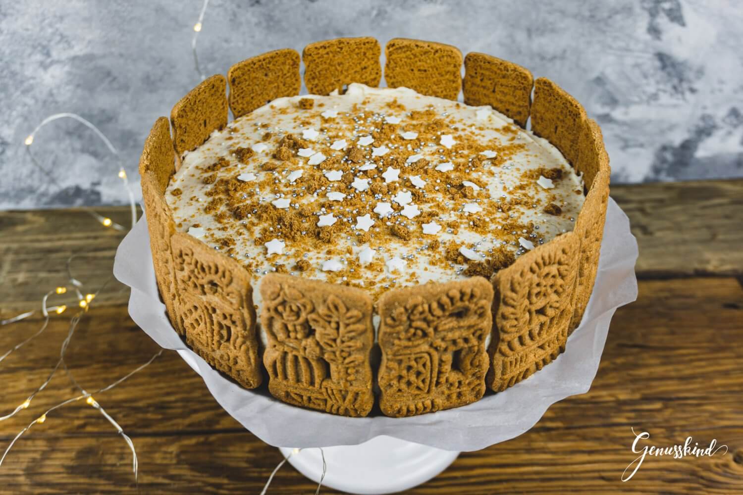 No-Bake Spekulatius Torte - Genusskind