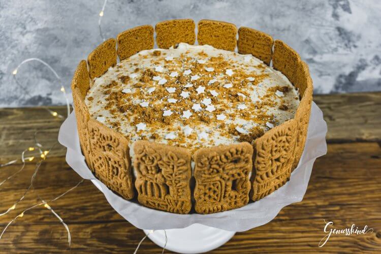No-Bake Spekulatius Torte - Genusskind