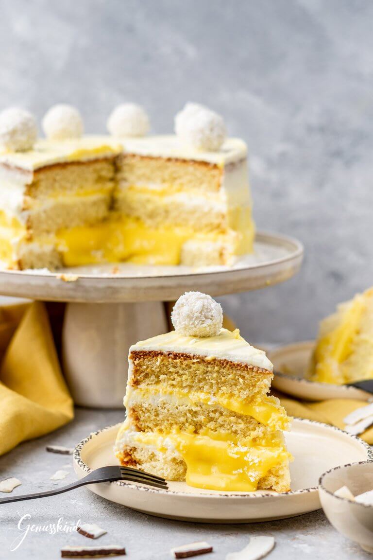 Mango-Kokos Torte - Genusskind