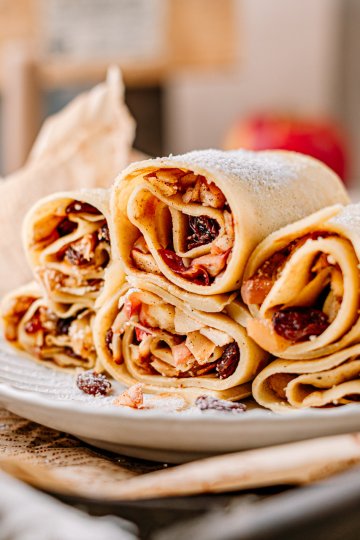 Apfelstrudel Crêpes