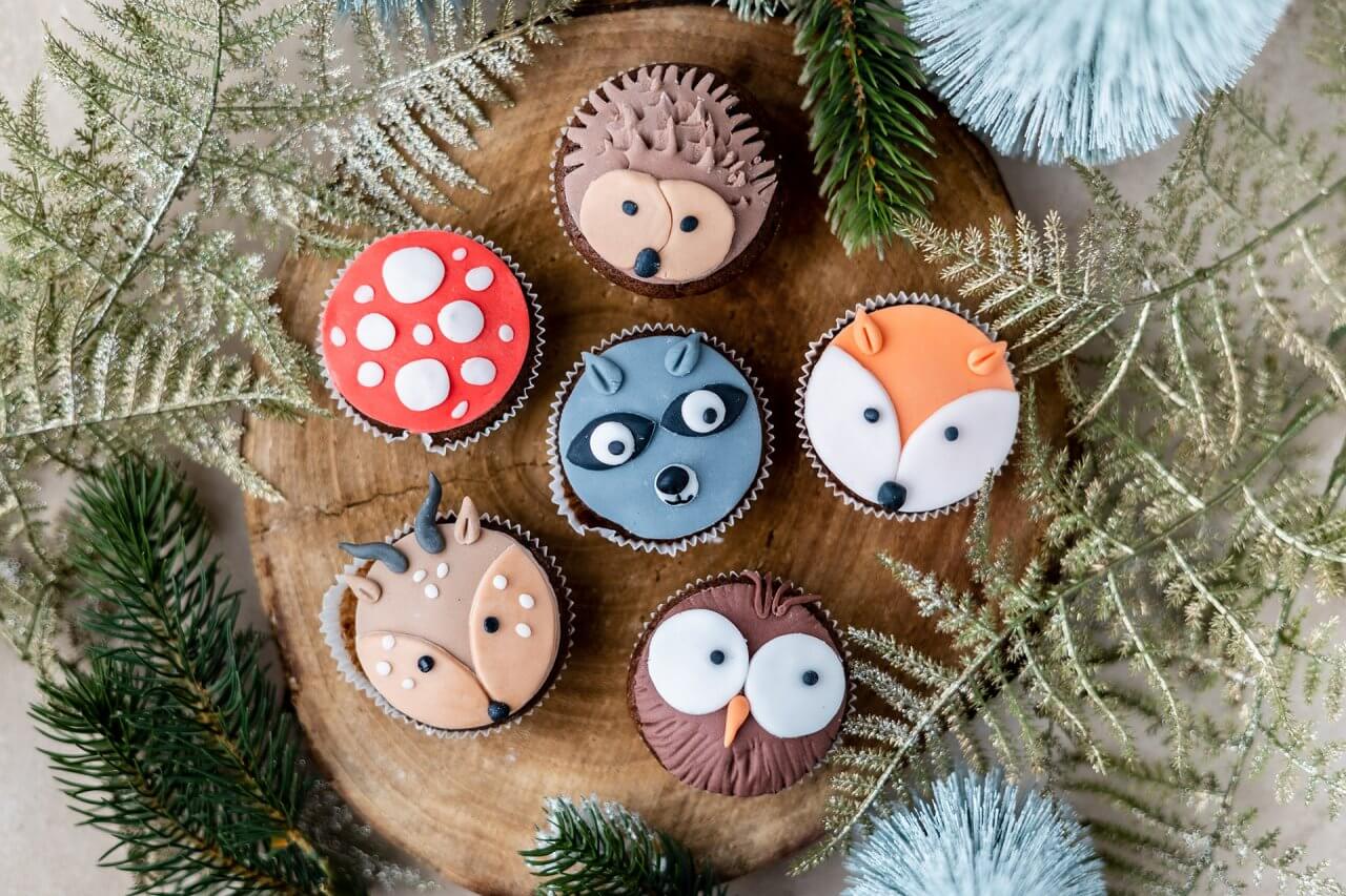 Waldtier Cupcakes