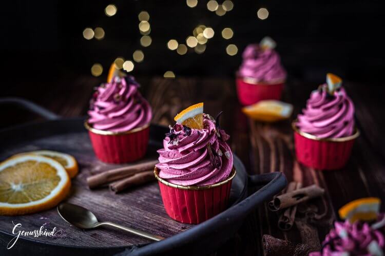 Glühwein Cupcakes