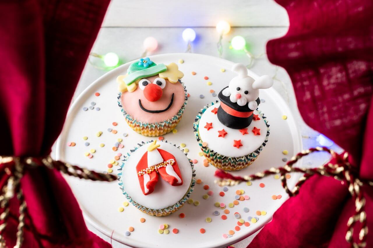 Zirkus-Cupcakes