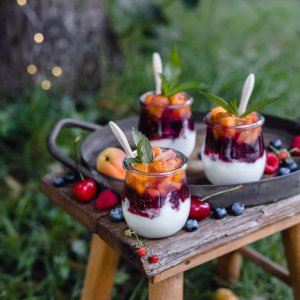 Früchtebowle zum Löffeln