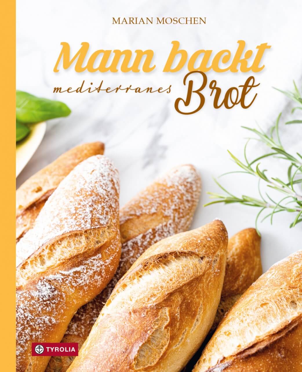 Mann backt mediterranes Brot Buchrezension