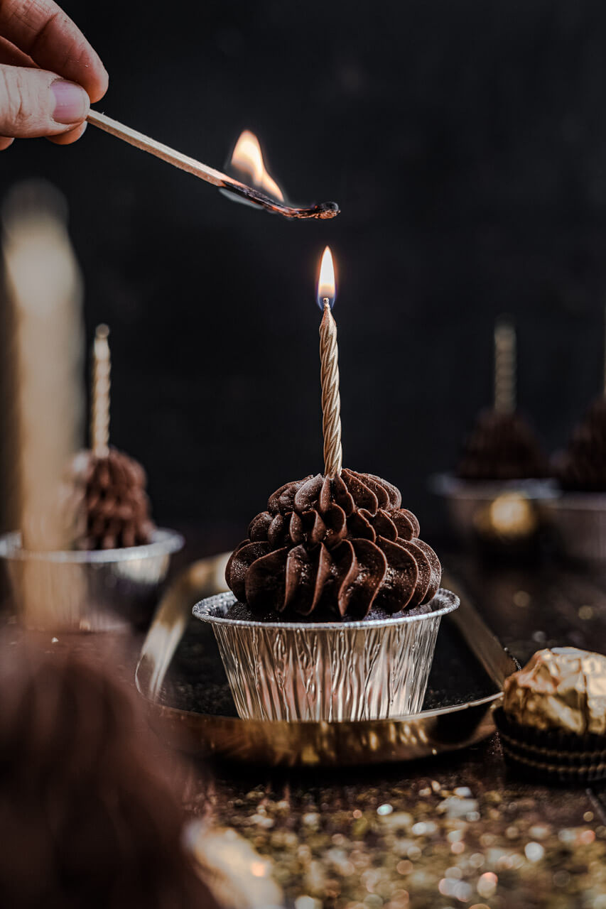 Ferrero Rocher Cupcakes