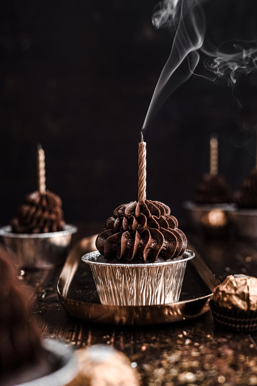 Ferrero Rocher Cupcakes