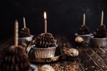 Ferrero Rocher Cupcakes