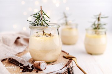 Marzipanmousse mit Lemon Curd und Bhutan Zitronen Pfeffer