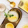 Zitronen-Holunder Mocktail