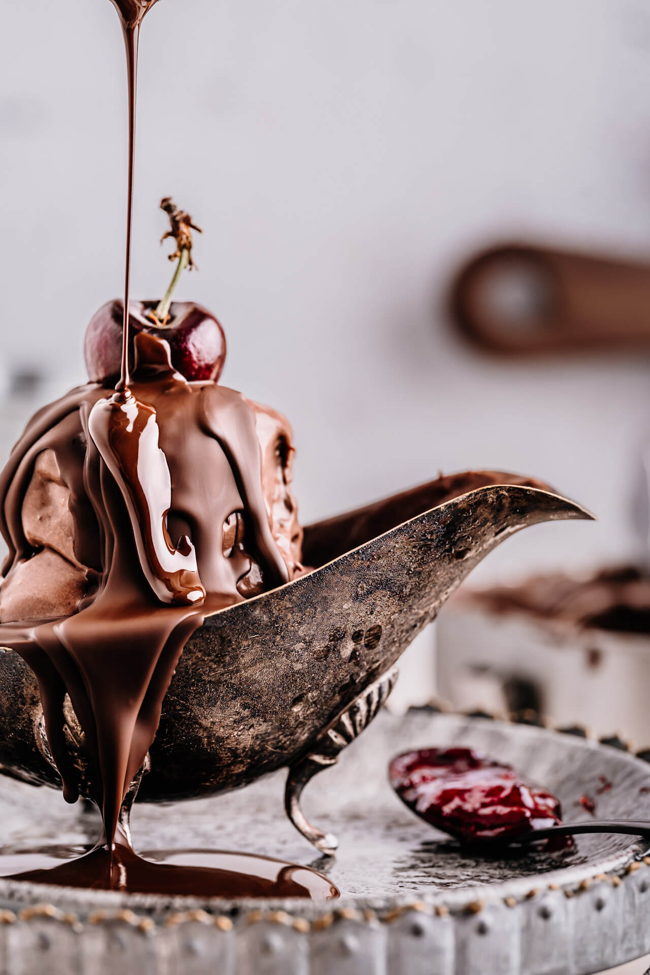 Brownie-Kirsch Eis - Genusskind