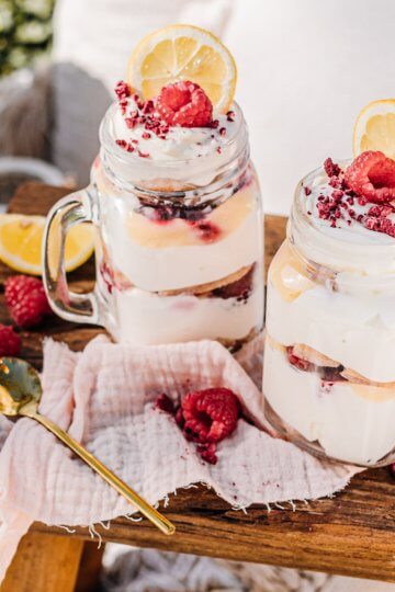 Himbeer-Zitronen Tiramisu