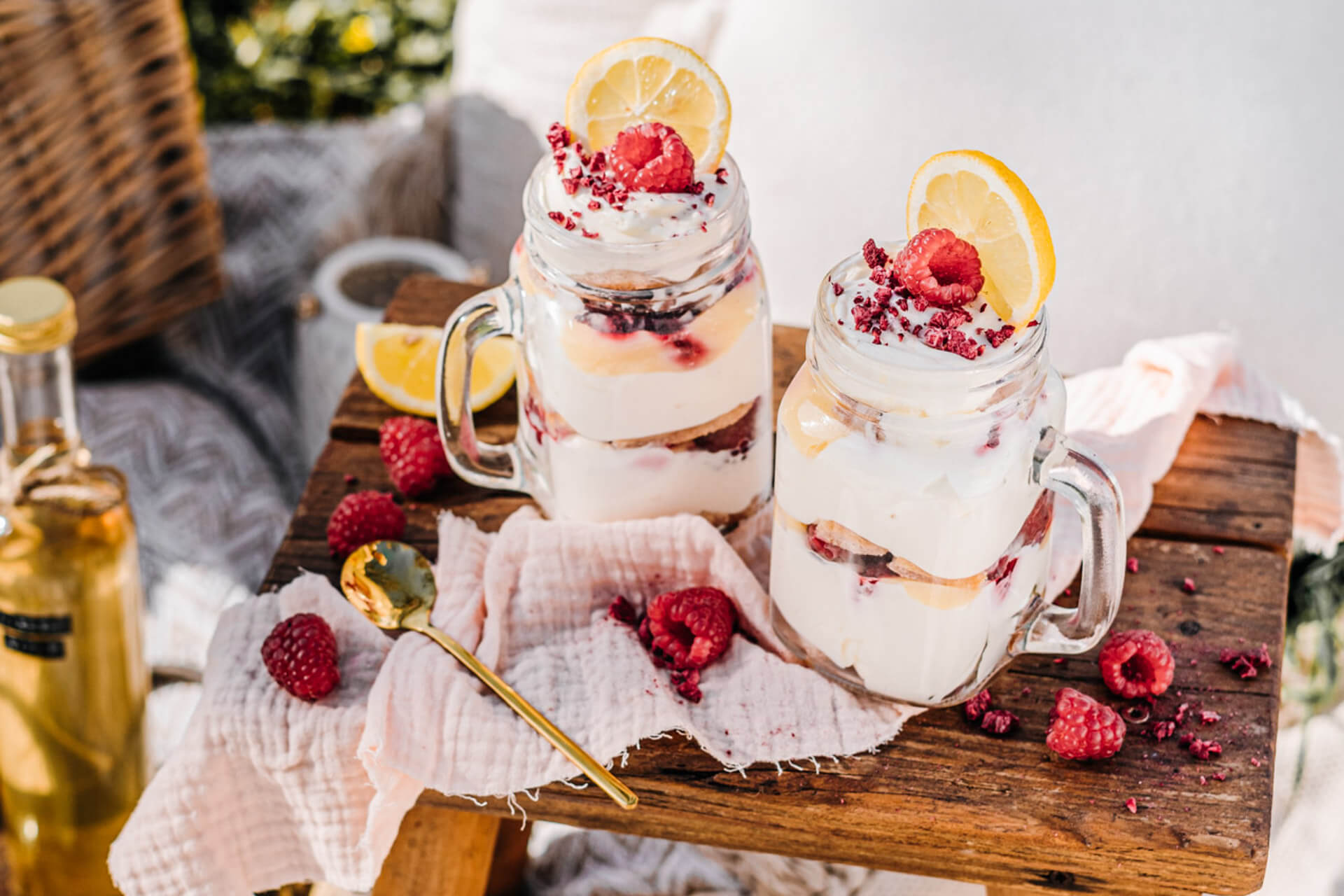 Himbeer-Zitronen Tiramisu (Anzeige mit Wiener Zucker) - Genusskind