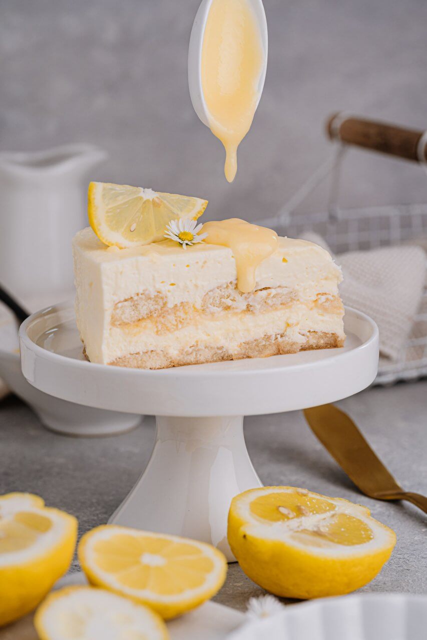 Lemon Tiramisu Torte