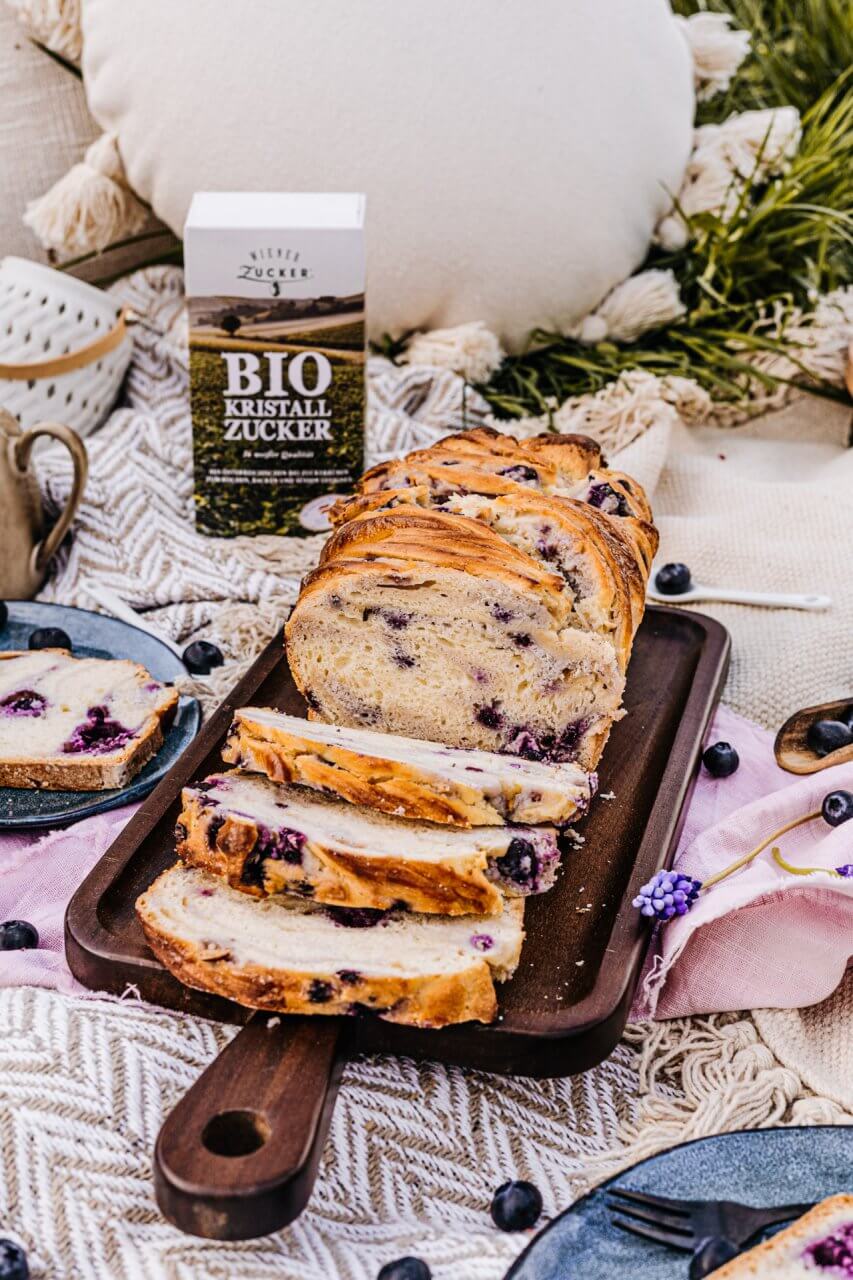 Blueberry Cheesecake Babka