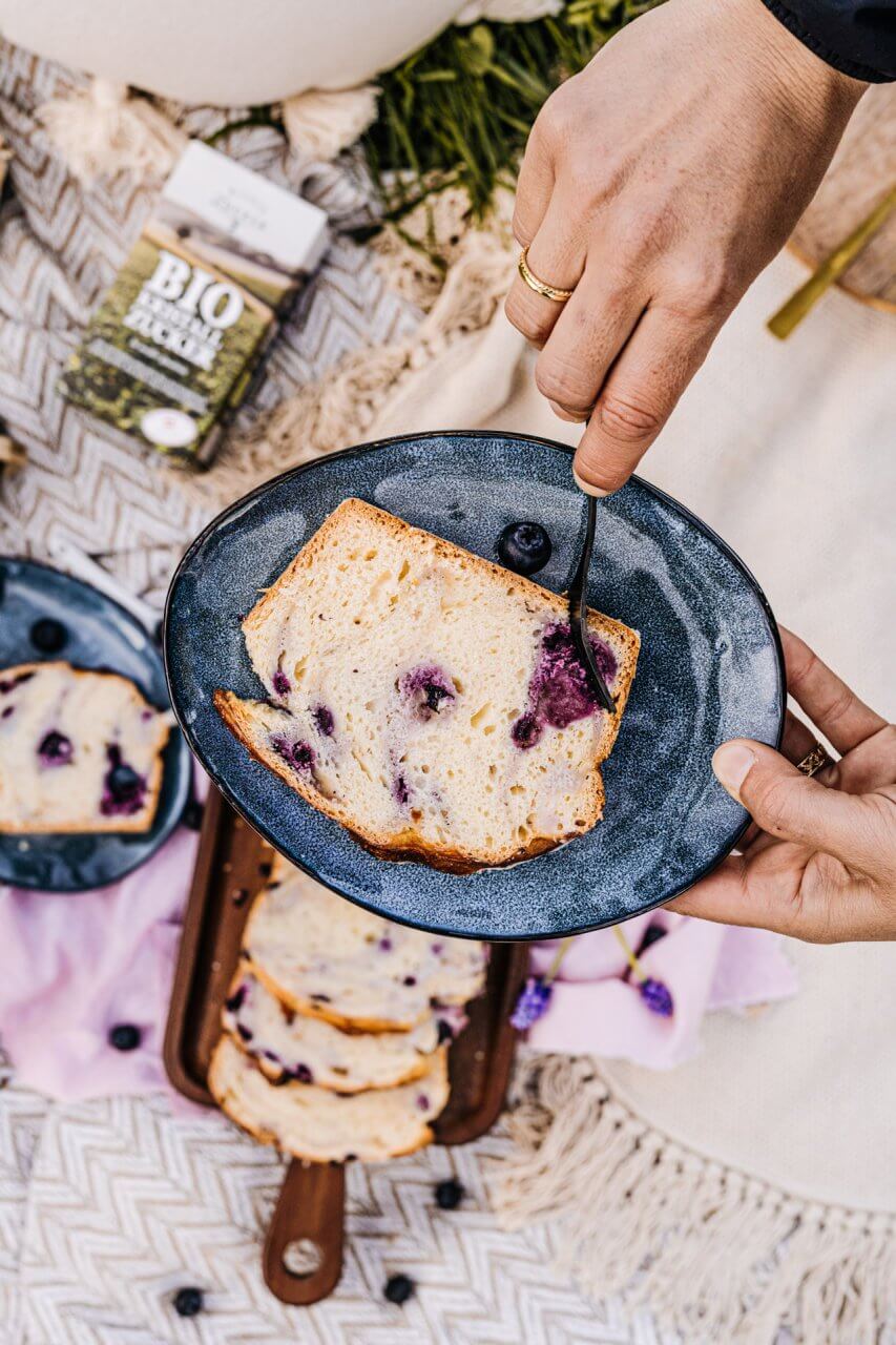 Blueberry Cheesecake Babka