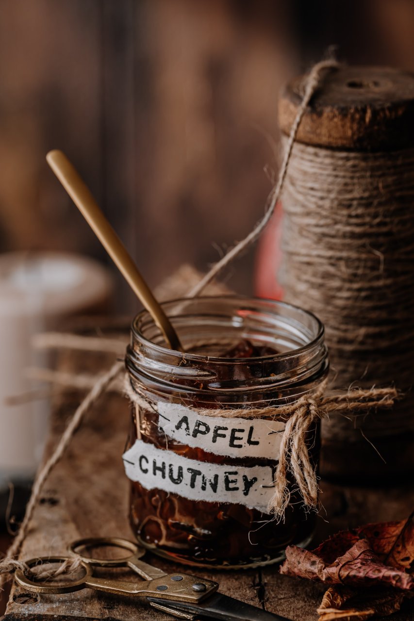 Apfel Chutney mit Zimt