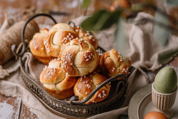 Buttermilch Brioche Knöpfe