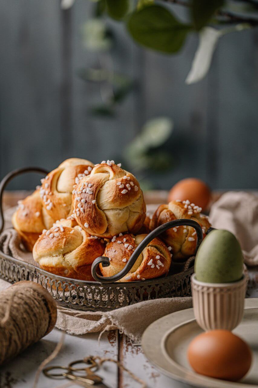 Buttermilch Brioche Knöpfe