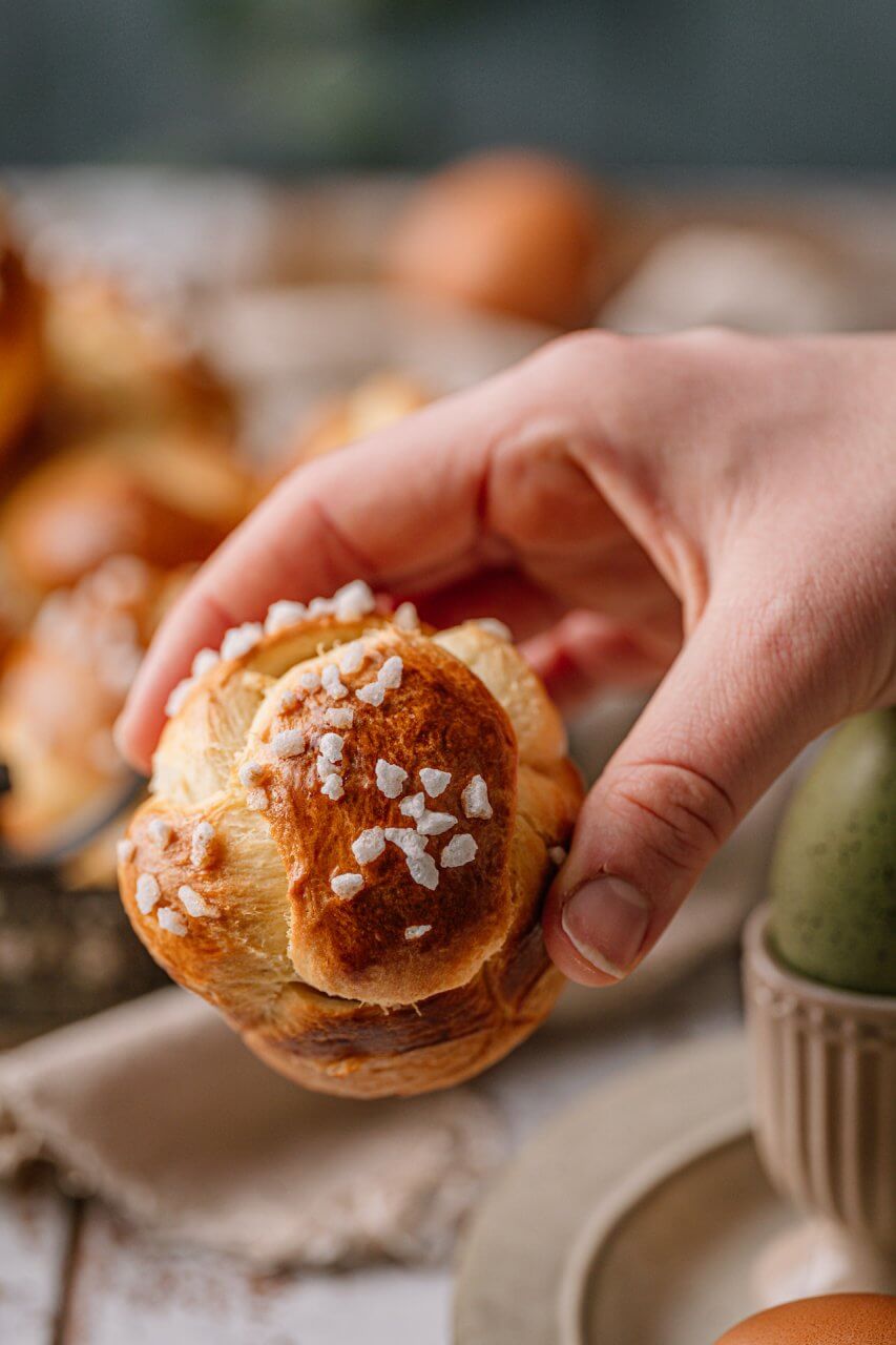 Buttermilch Brioche Knöpfe