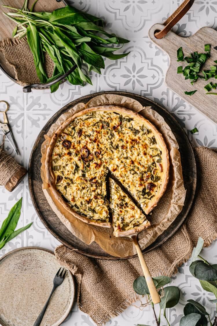 Bärlauch Quiche - Genusskind