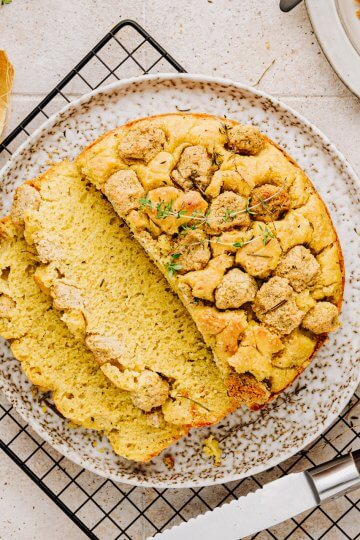 Falafel Focaccia