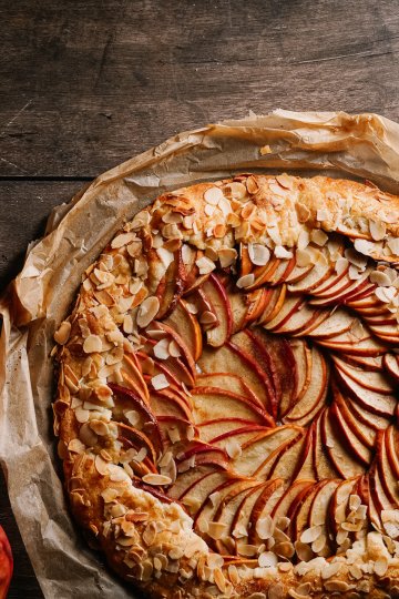 Apfel-Balsamico Galette