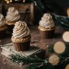 Zimtige Cupcakes mit Karamellkeks Topping