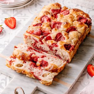 Erdbeer-Focaccia