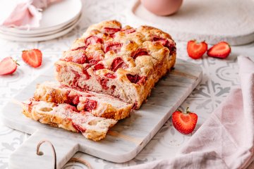 Erdbeer-Focaccia