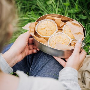 Buttermilch-Karotten-Muffins