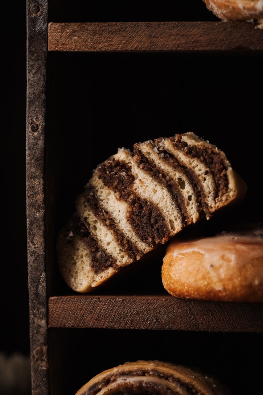 Nussschnecken mit Zimt