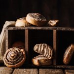 Nussschnecken mit Zimt