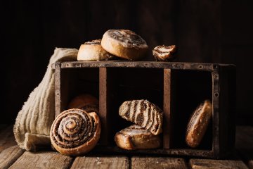 Nussschnecken mit Zimt