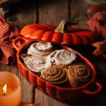 Pumpkin Spice Schnecken